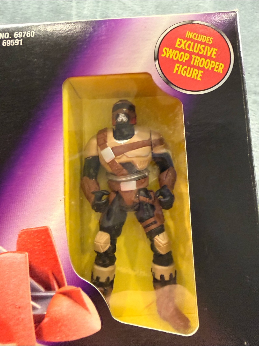 Star Wars Brown and Black Swoop Trooper Action Figure